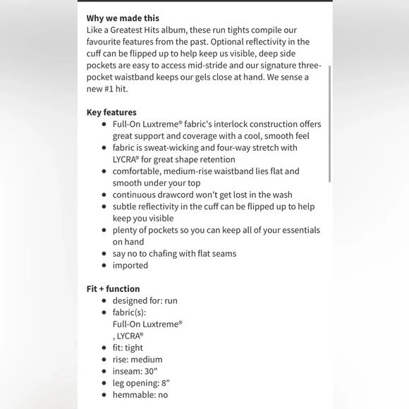 Lululemon Speed Tight II *Full-On Luxtreme
Sequin Snake Slate Black / Black - Picture 9 of 11